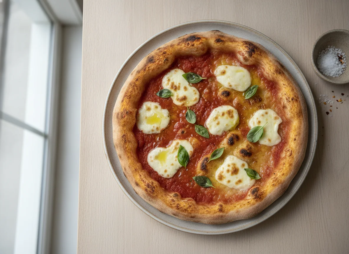 Media pizza Margherita photo