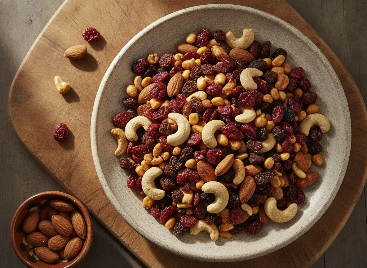 Mezcla de frutos secos y nueces photo