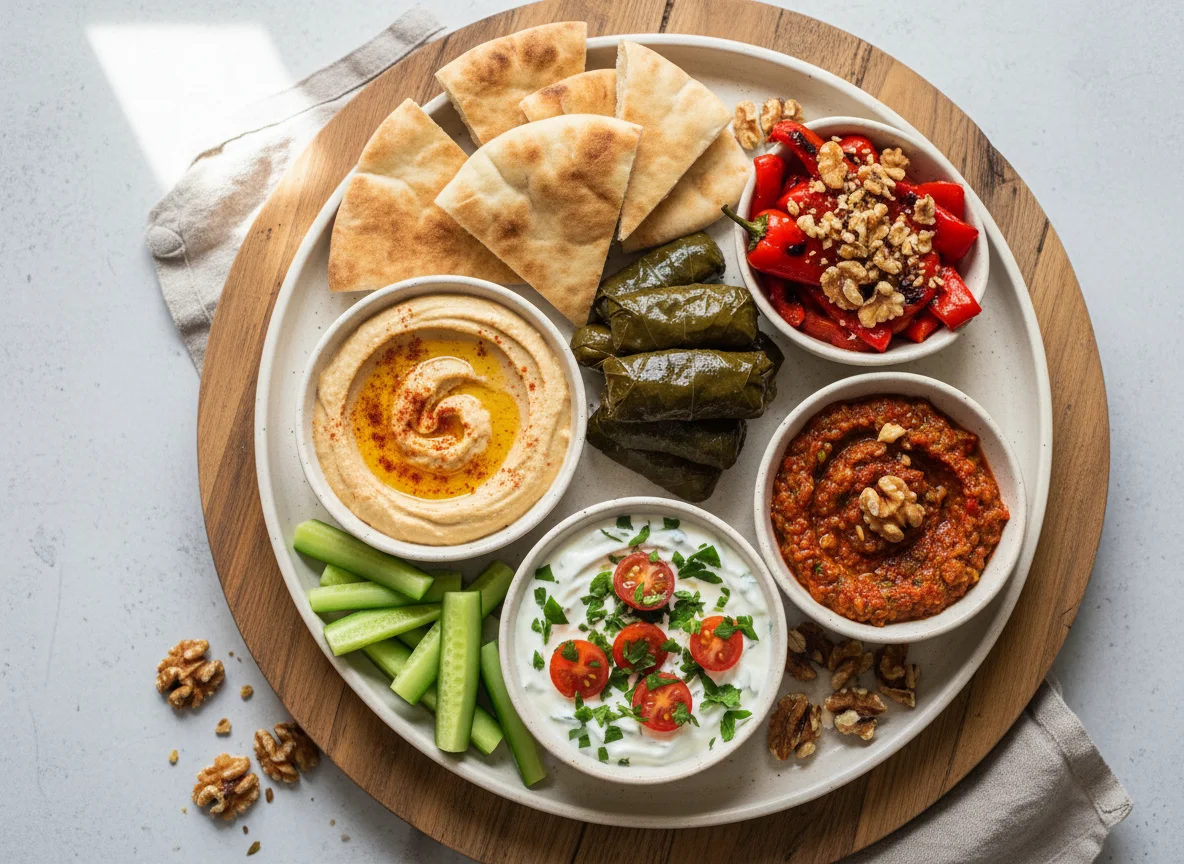 Mezze variado photo