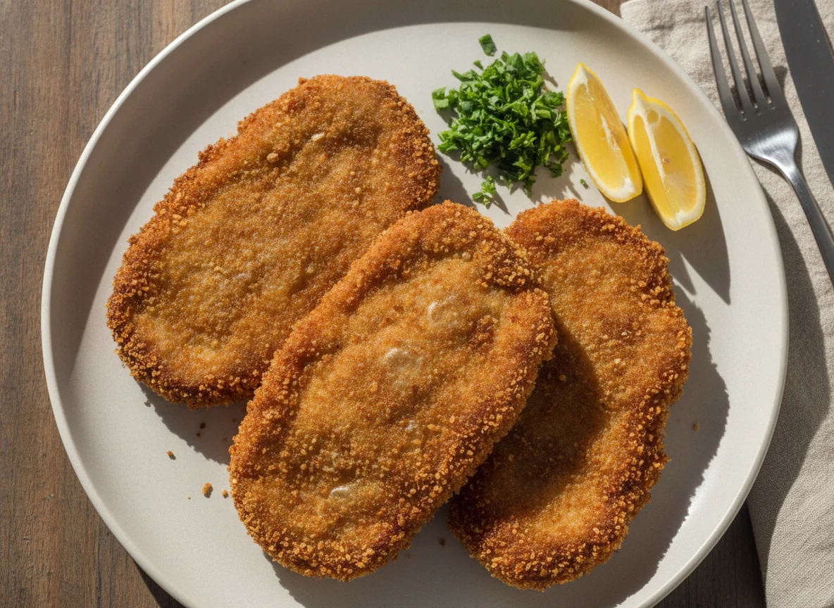 Milanesas de carne photo