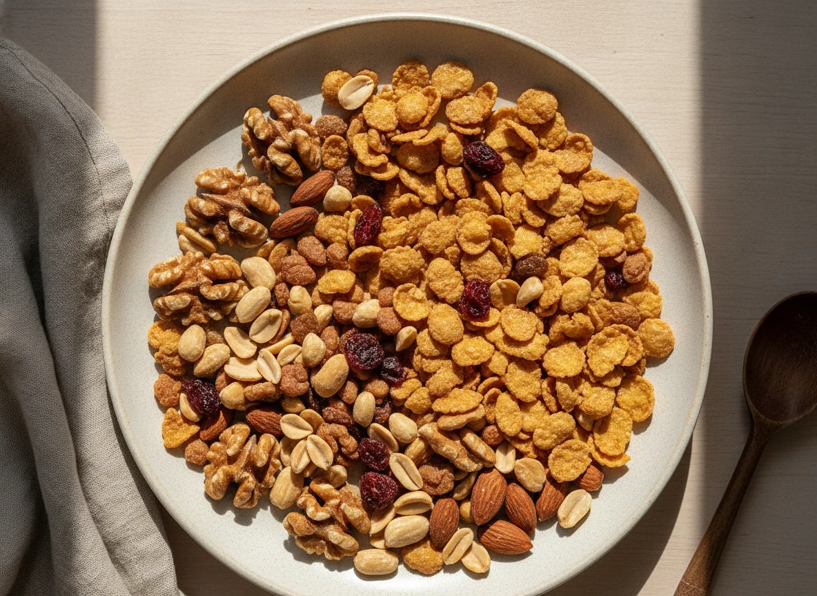 Mix de frutos secos y cereales photo