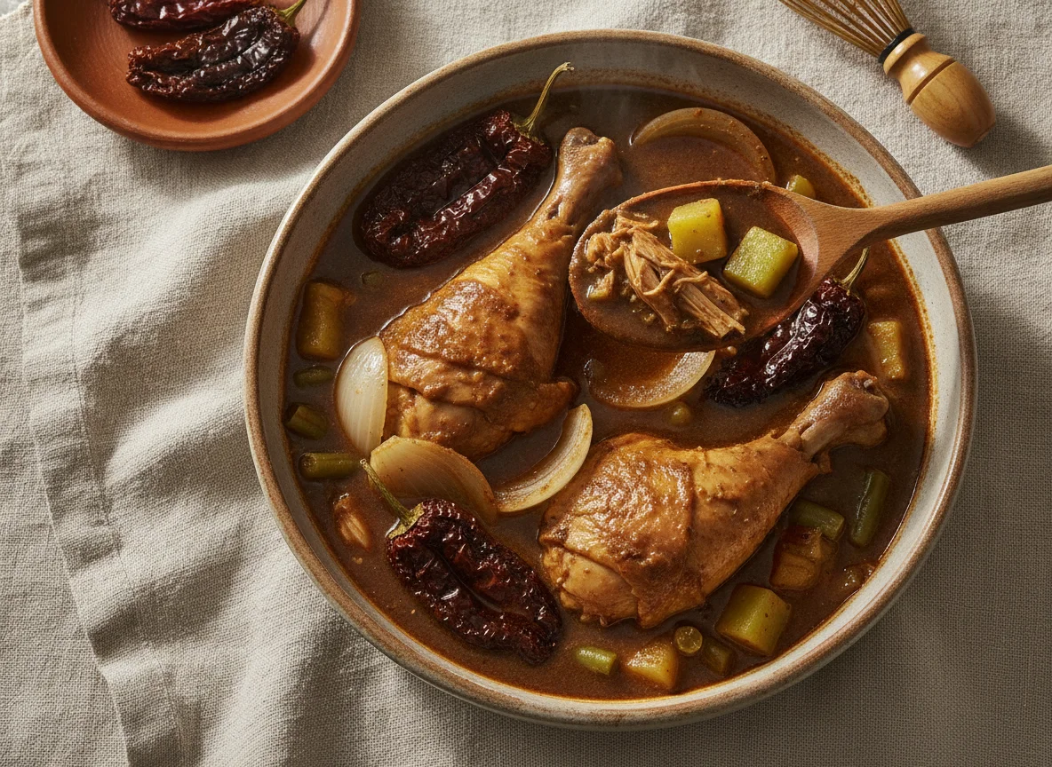 Mole de Olla con Pollo photo