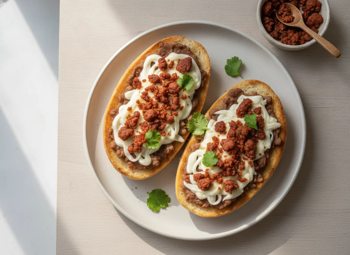 Mollete con Chorizo photo