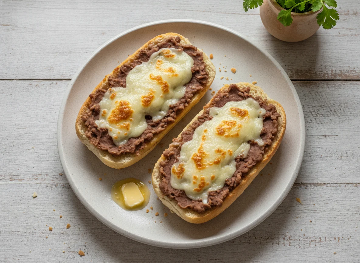 Molletes sencillos photo