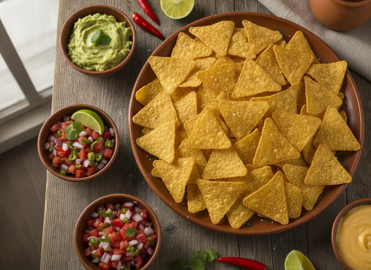 Nachos de maíz photo