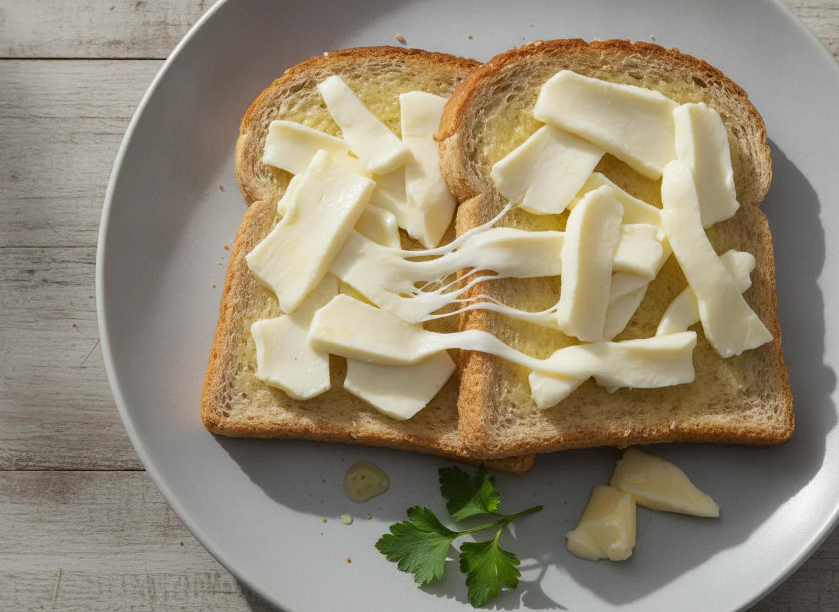 Pan tostado con quesillo photo