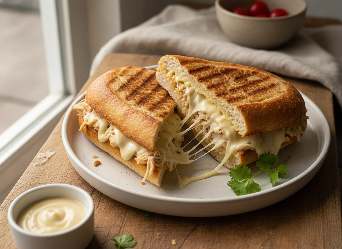 Panini de pollo photo