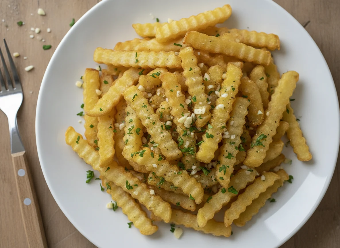 Papas fritas provenzal photo