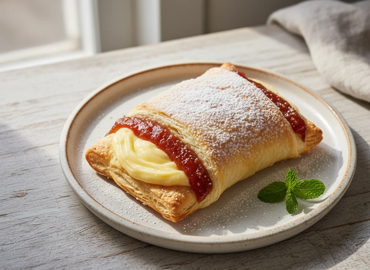 Pastelito de guayaba y crema photo