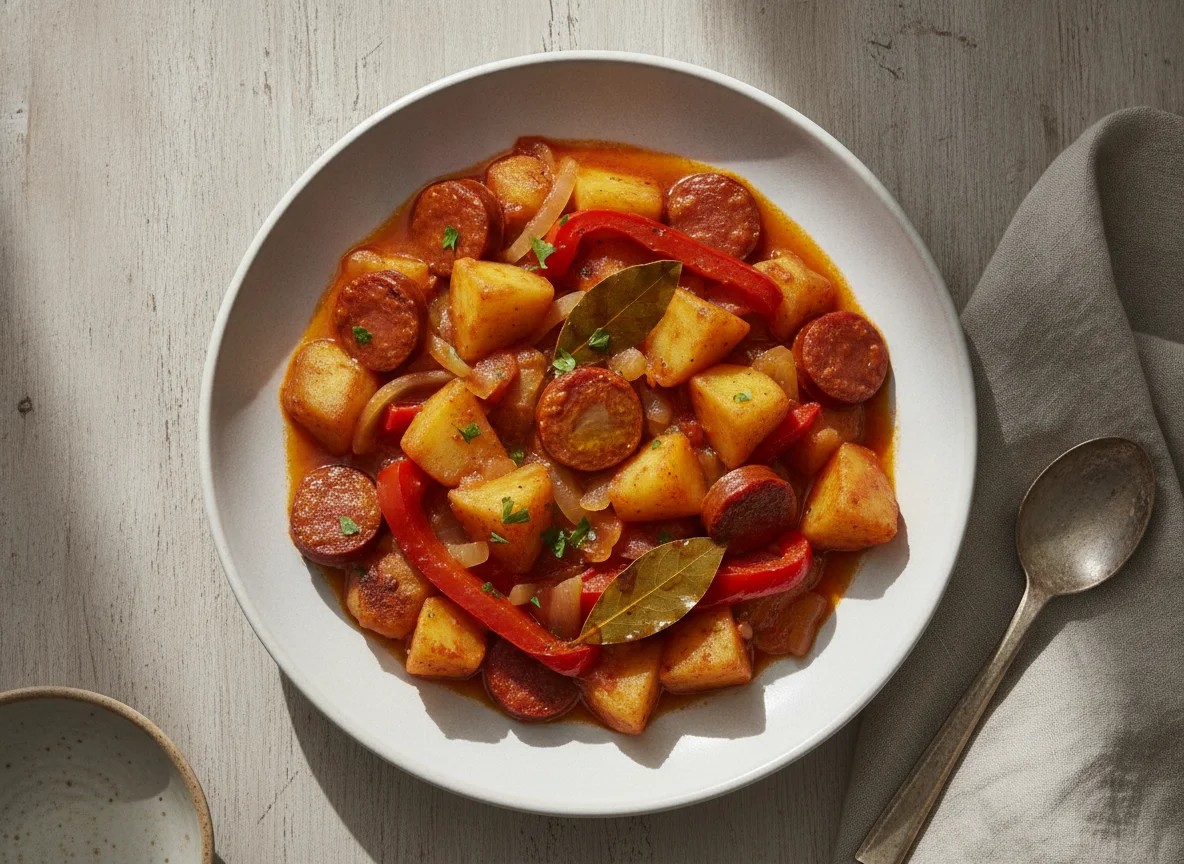 Patatas a la riojana photo