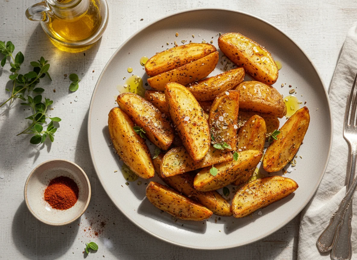 Patatas gajo sazonadas photo