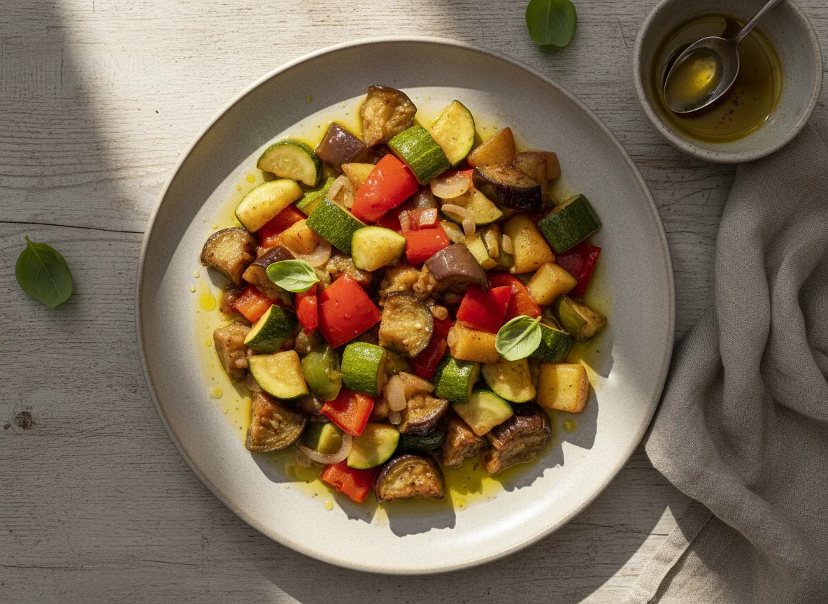 Pisto de verduras photo