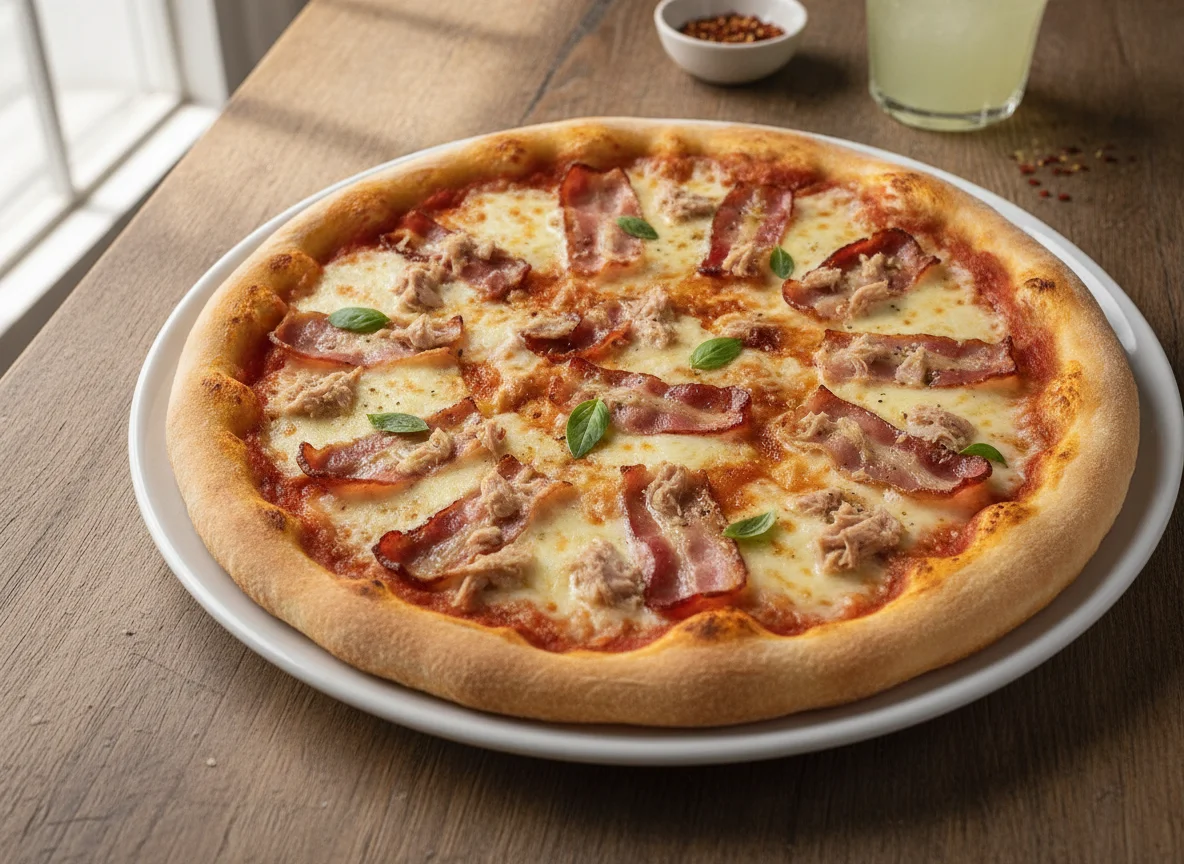 Pizza de Atún y Bacon Hacendado photo