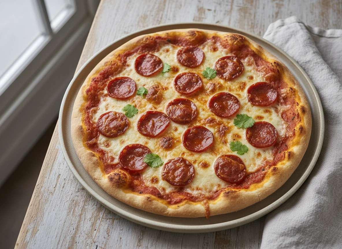 Pizza de Chorizo photo