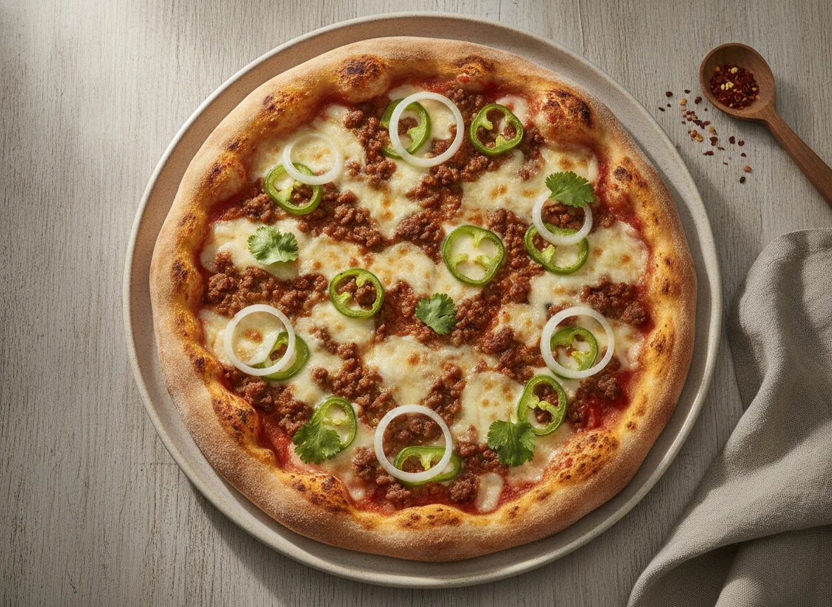 Pizza suprema artesanal photo