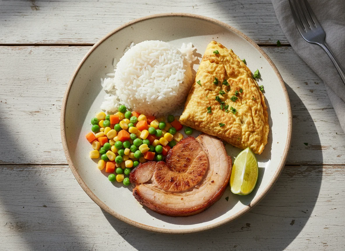 Plato combinado cubano photo