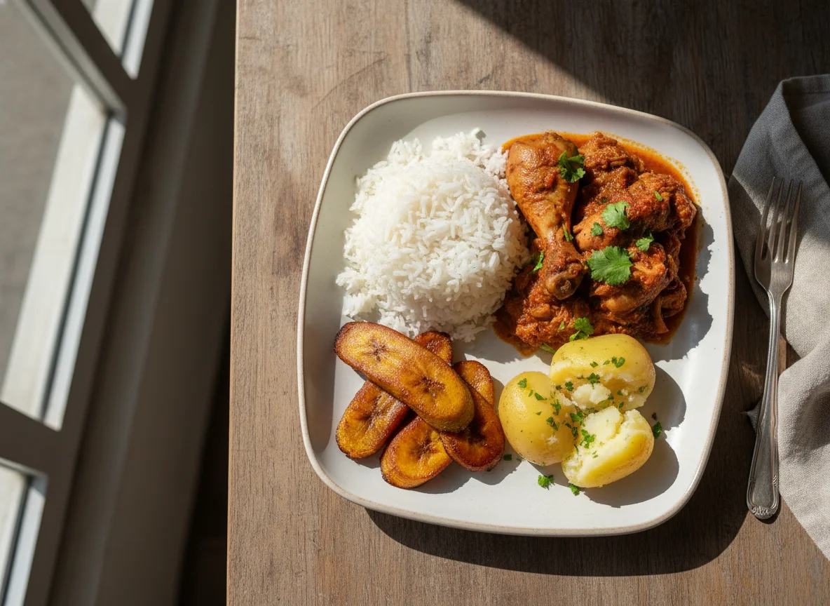 Plato combinado venezolano photo