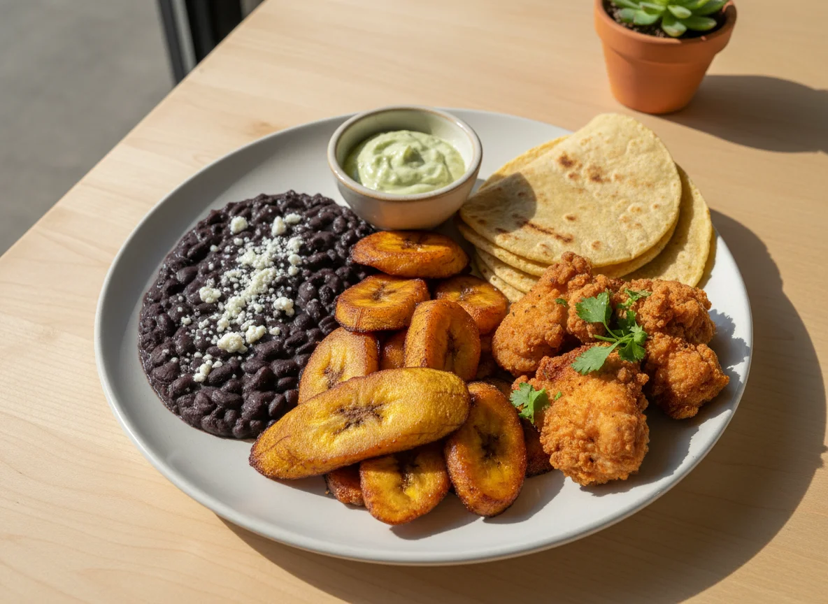 Plato latinoamericano variado photo