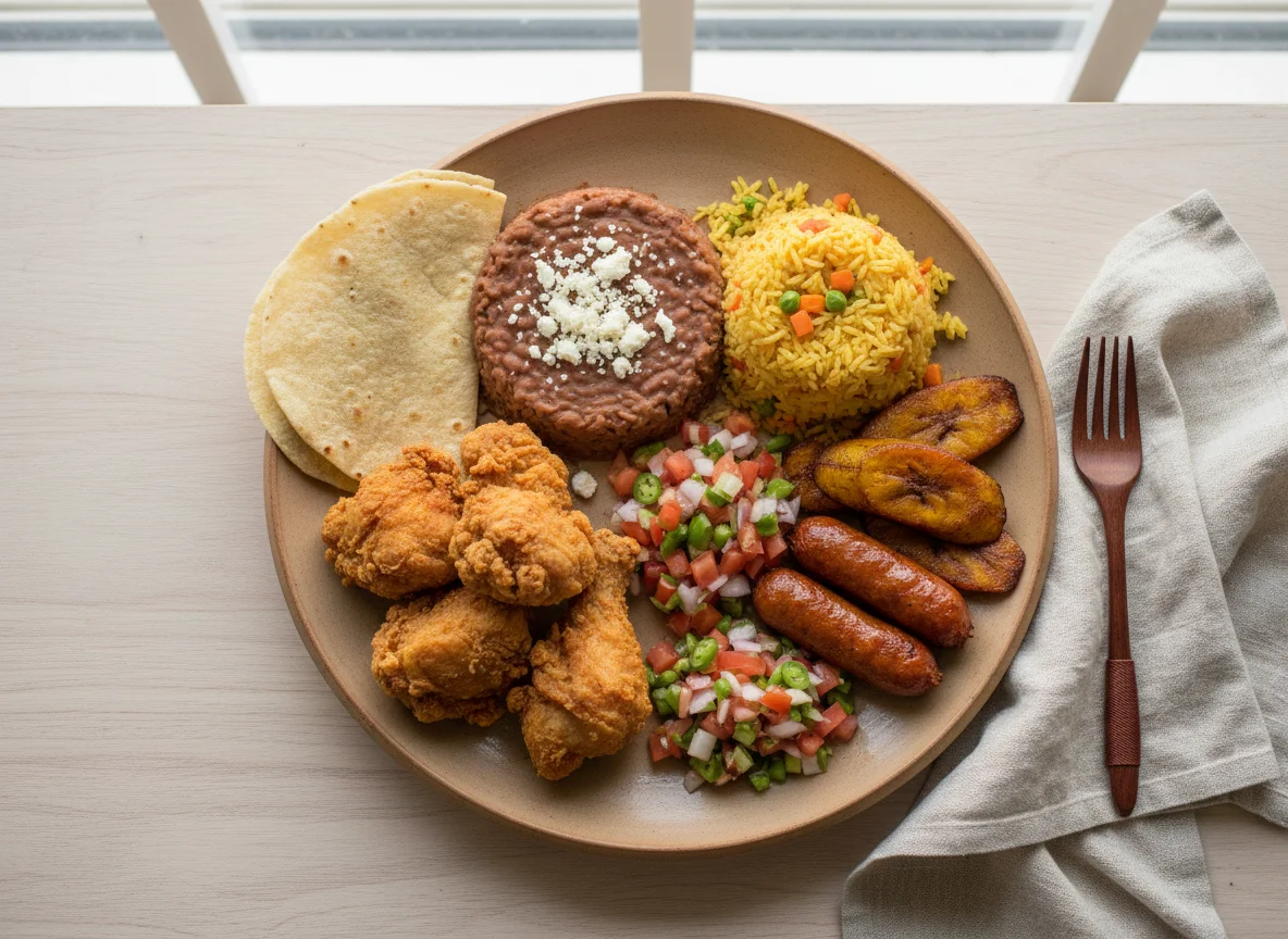 Plato Típico Hondureño photo