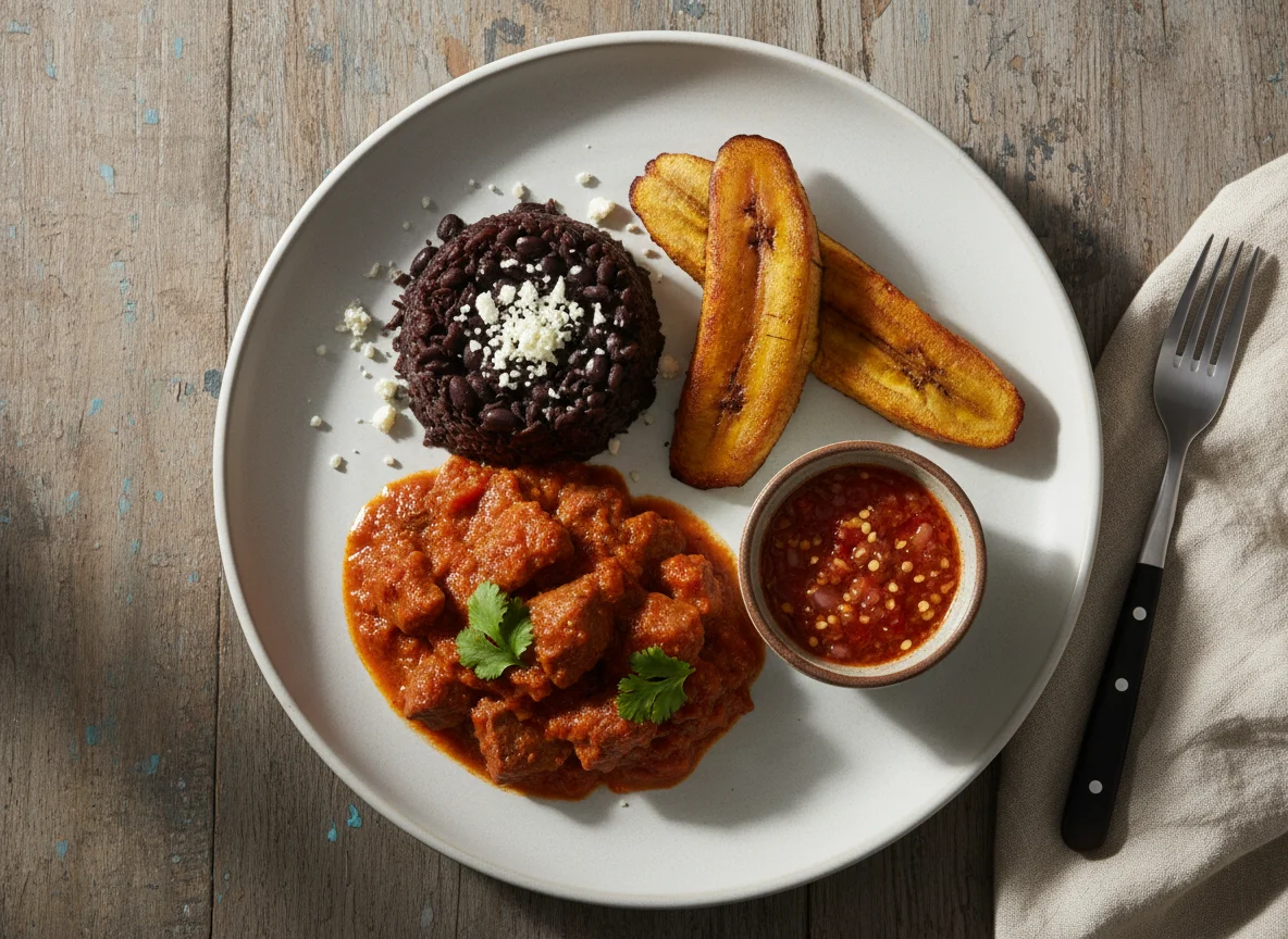 Plato Típico Salvadoreño photo