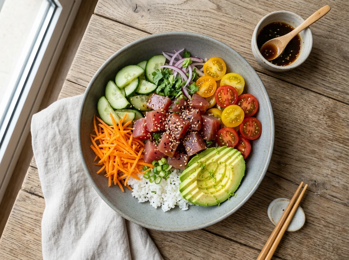 Poke Bowl de Atún photo