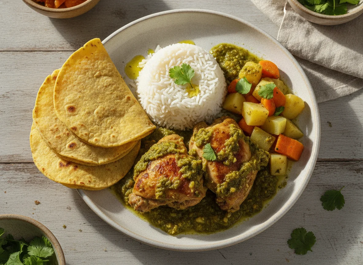 Pollo en Jocón o Guisado Guatemalteco photo