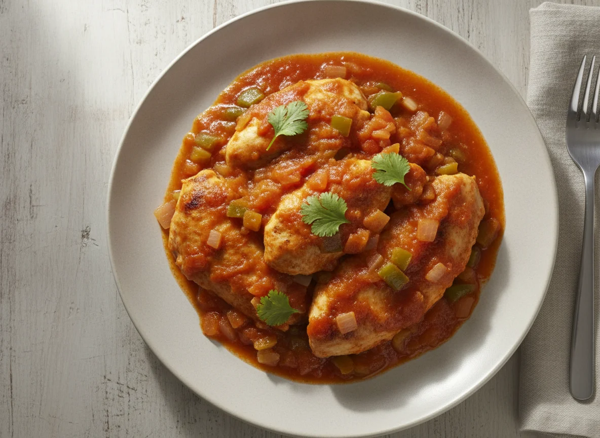 Pollo entomatado salvadoreño photo