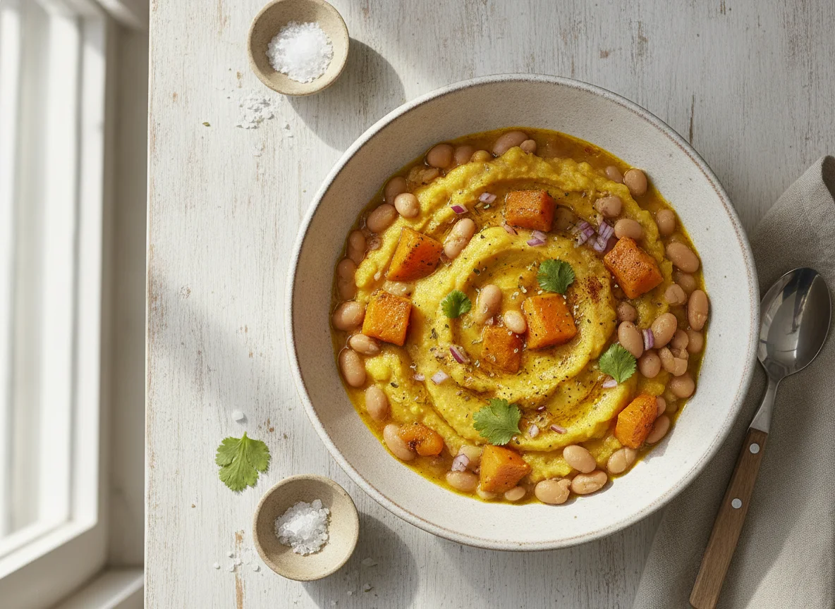 Porotos con mazamorra photo