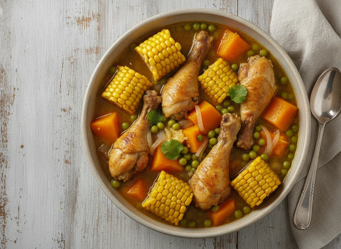Puchero de pollo photo
