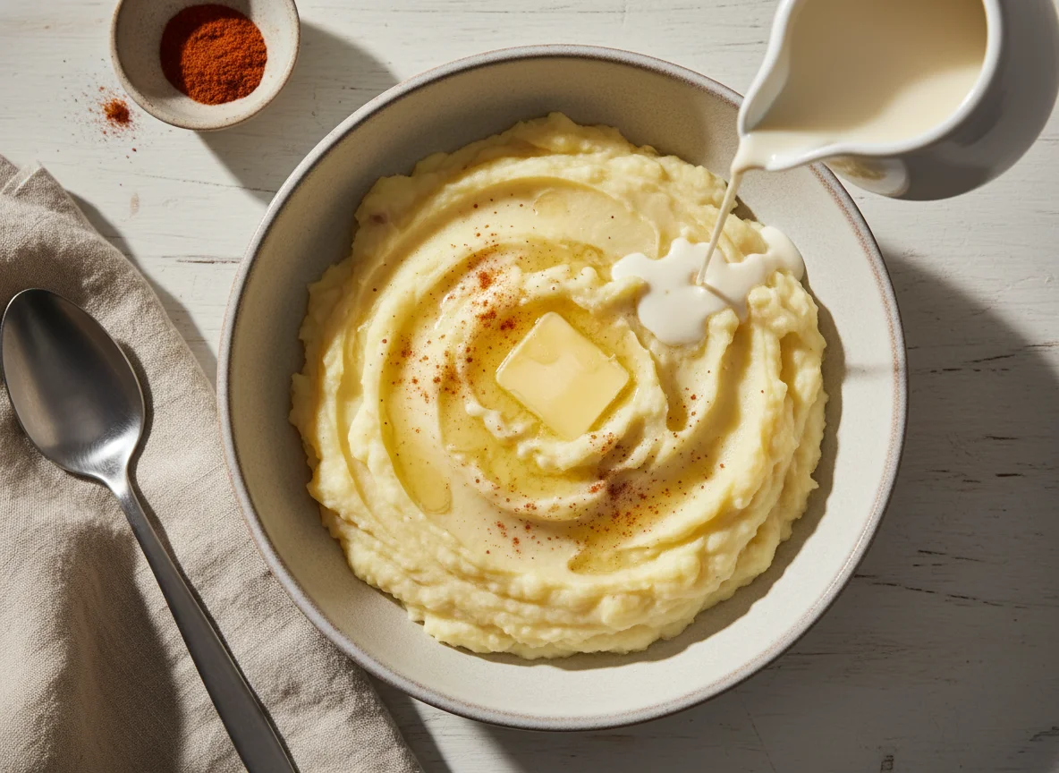 Puré de patatas photo