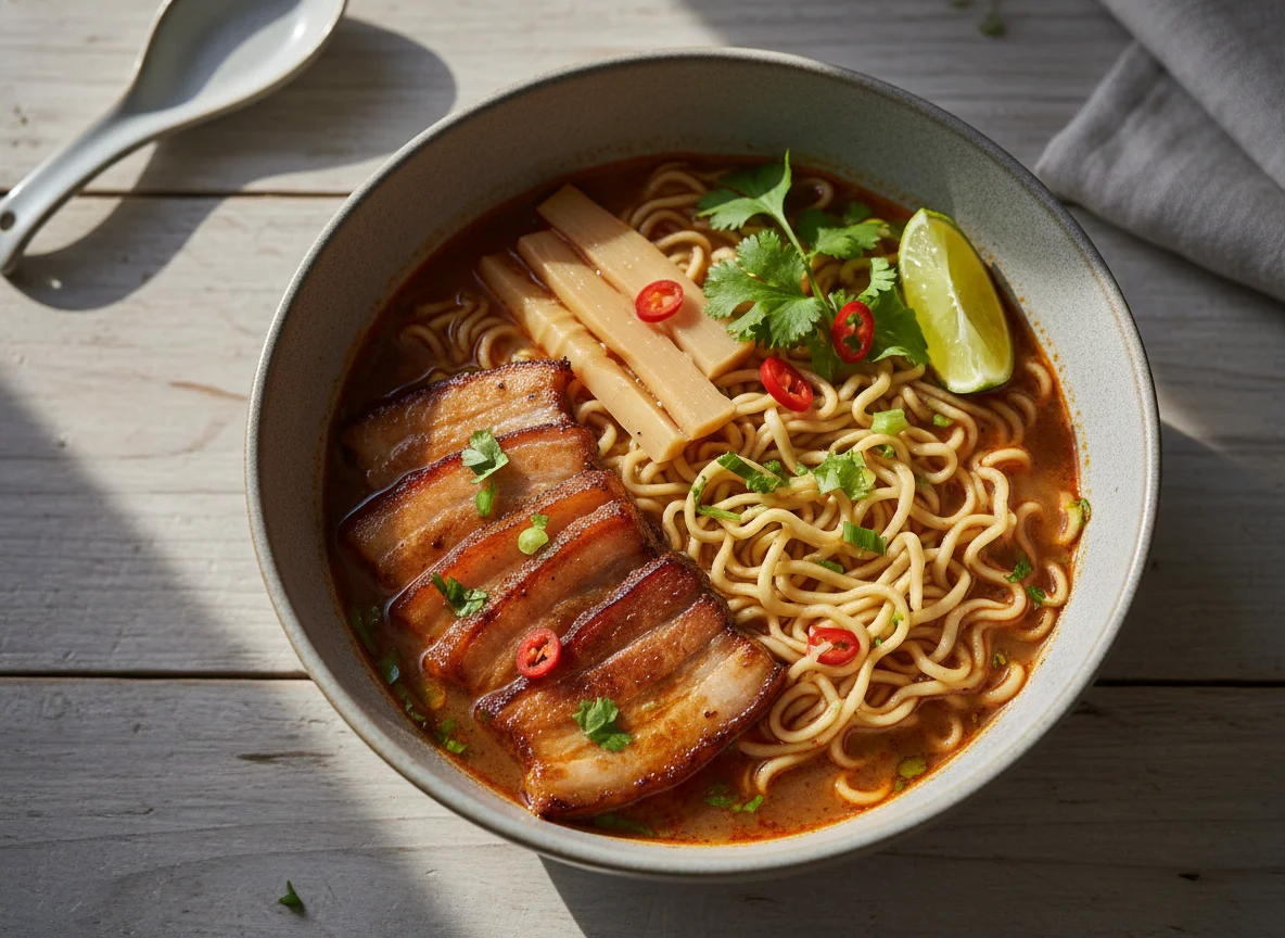Ramen de cerdo photo