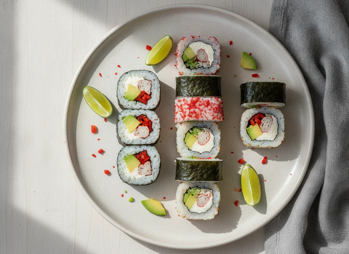 Rollos de Sushi Caseros photo