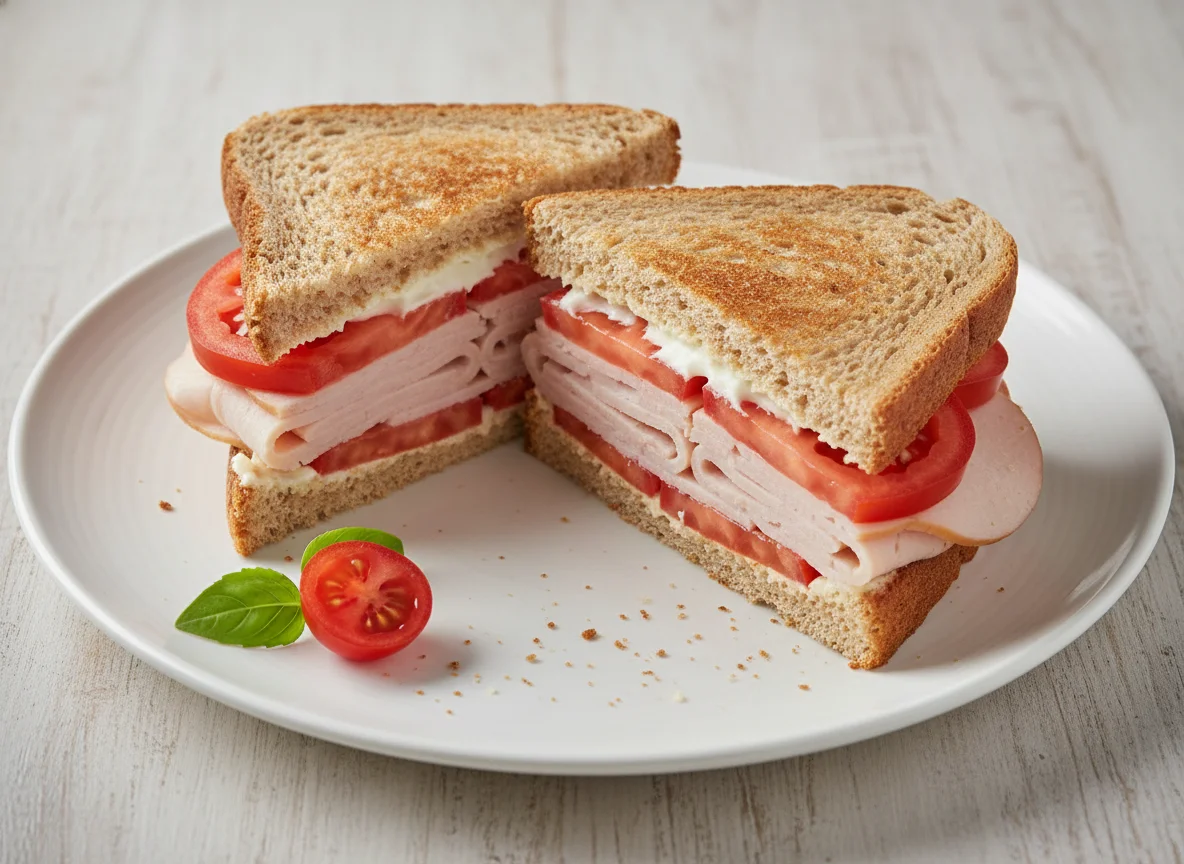 Sándwich de jamón photo