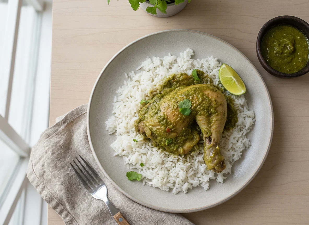 Seco de Pollo con Arroz photo