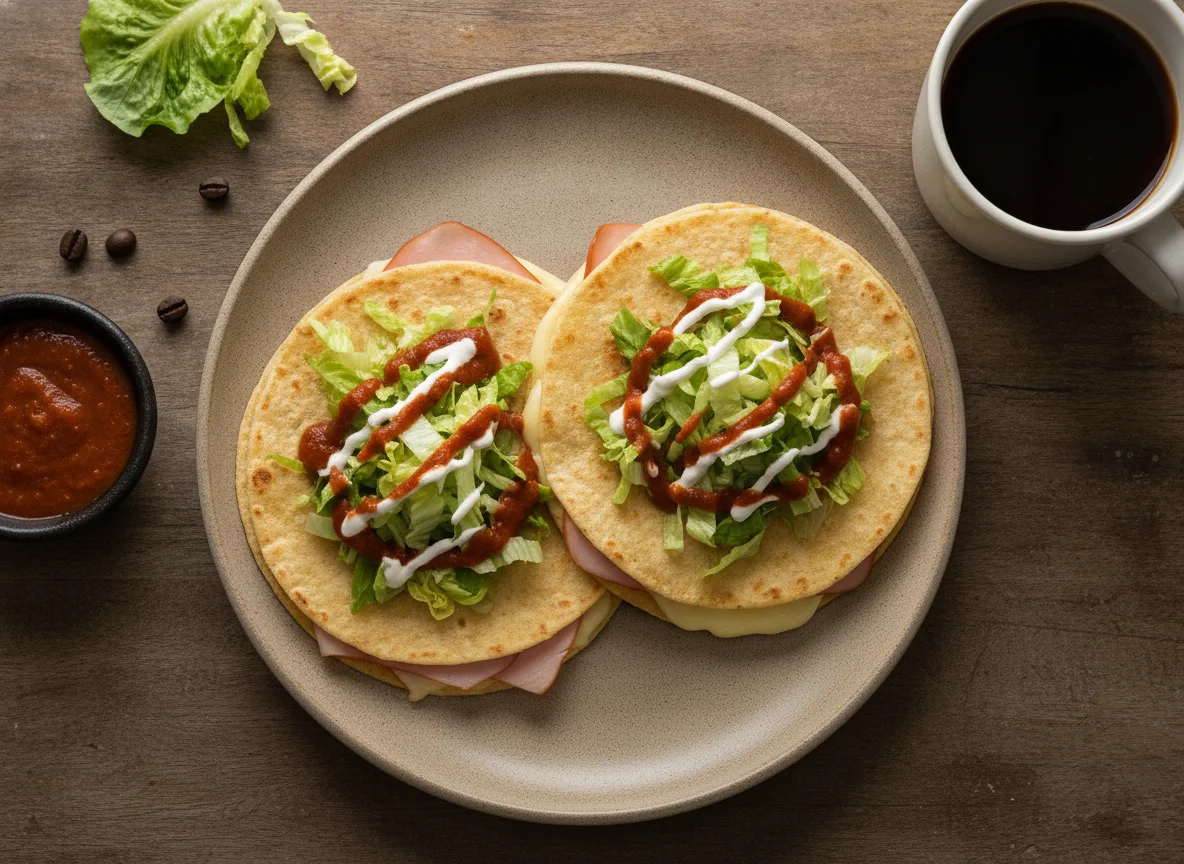 Sincronizadas con lechuga y café photo