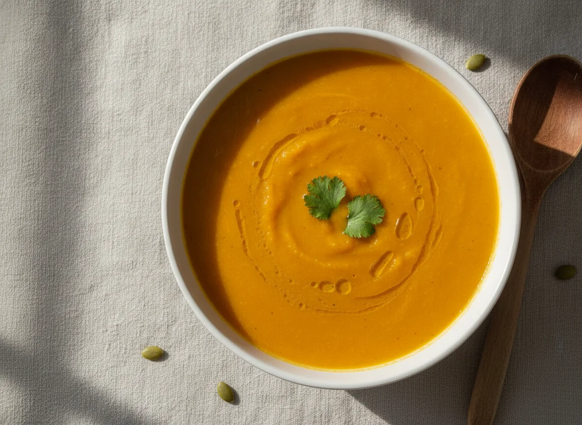 Sopa de calabaza photo