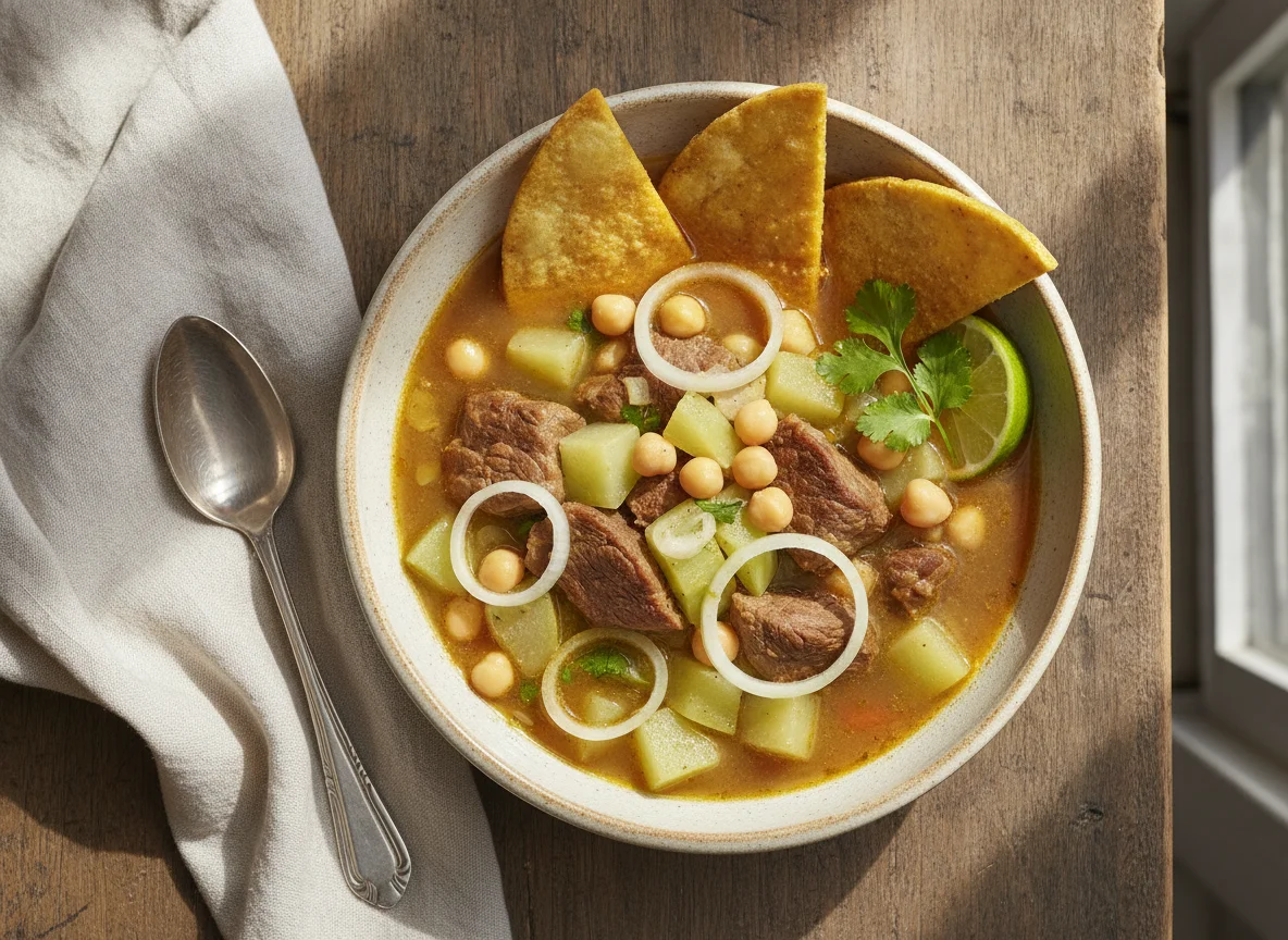 Sopa de Res con Tortilla photo