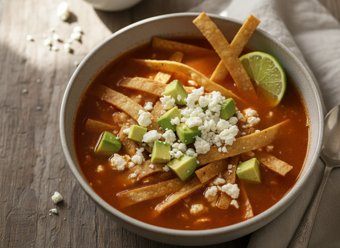 Sopa de Tortilla photo