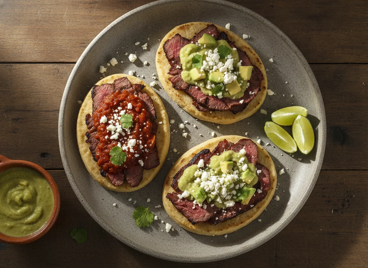 Sopes con Cecina photo