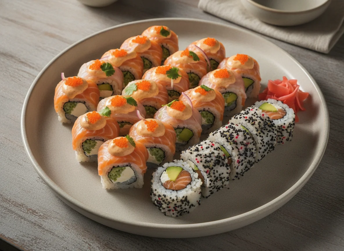 Surtido de Sushi (Acevichado y California) photo