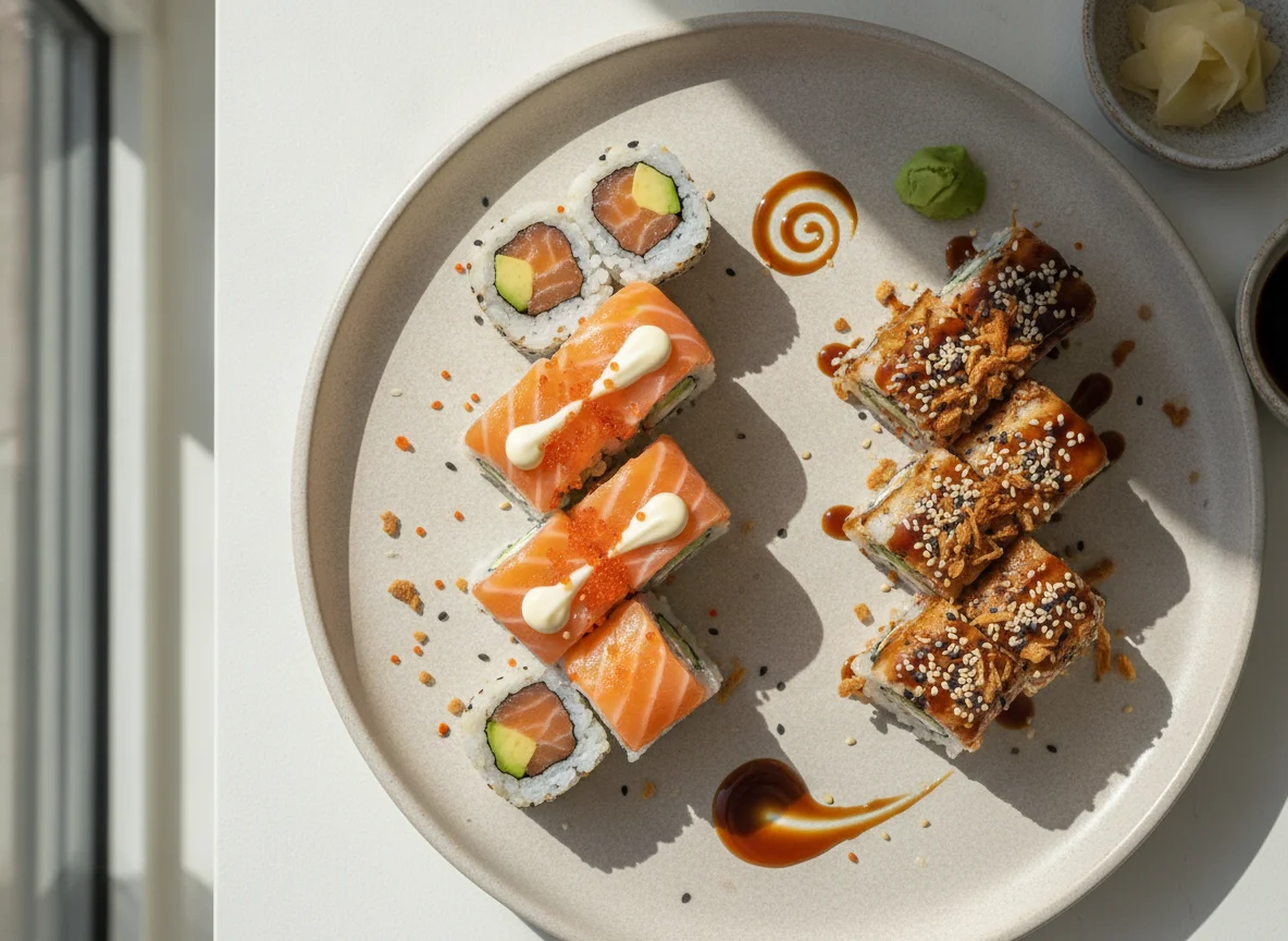 Surtido de Sushi Uramaki photo