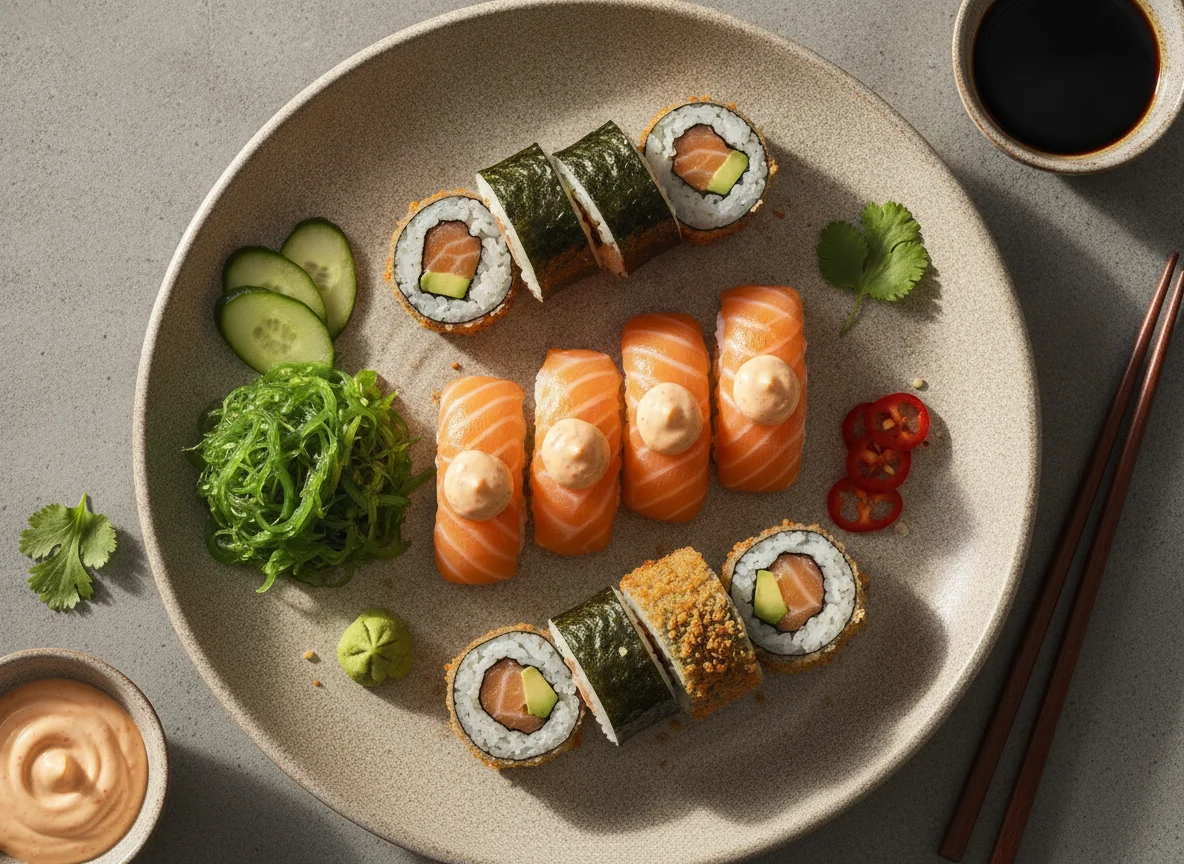 Surtido de Sushi y Sashimi photo