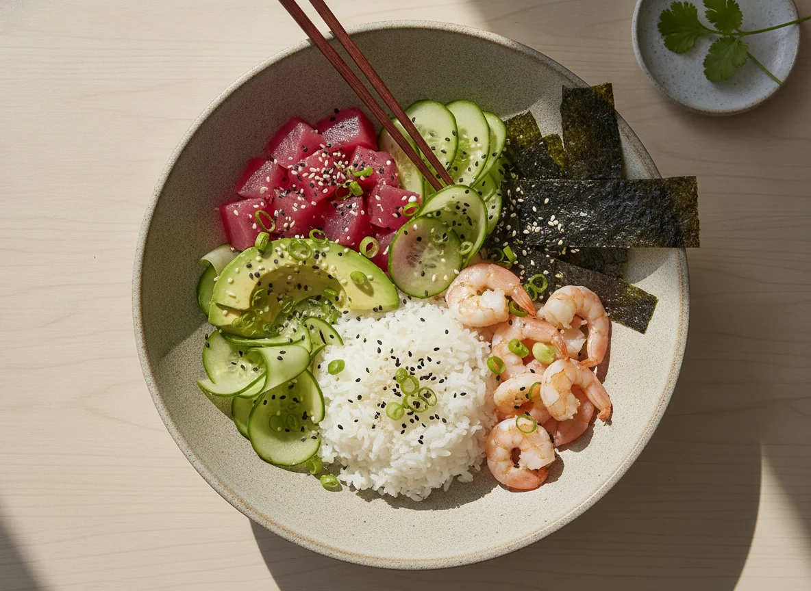 Sushi Bowl Desconstruido photo