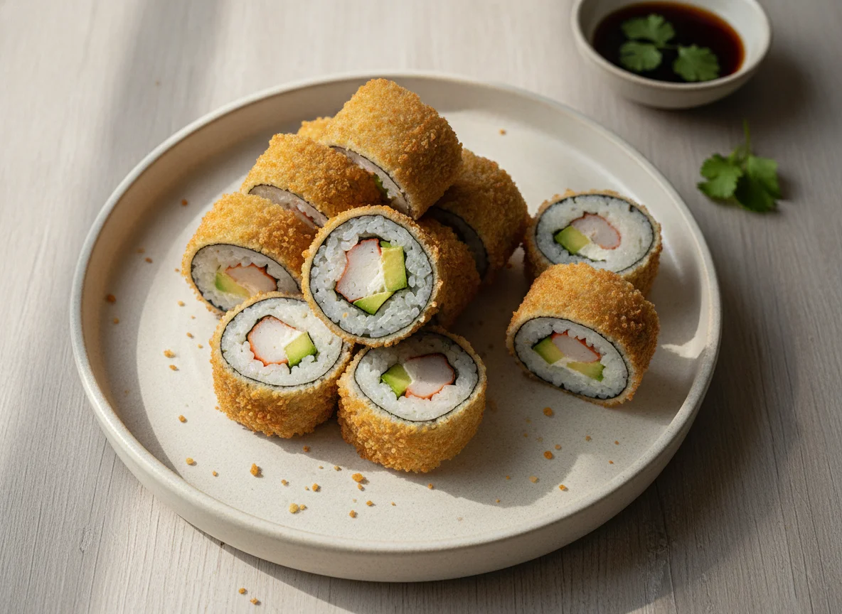 Sushi empanizado photo