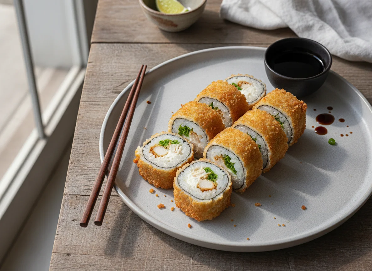 Sushi Roll Tempura (Hot Roll) photo
