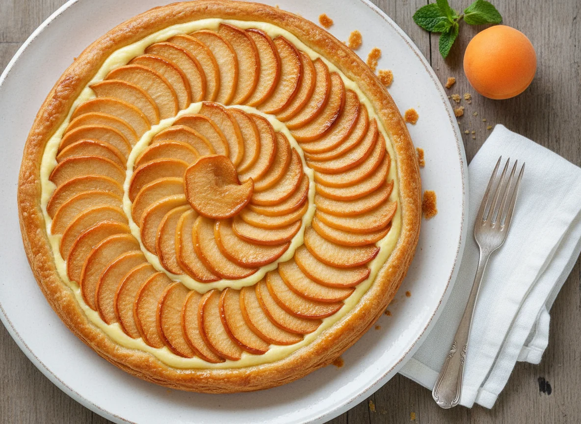 Tarta de manzana photo