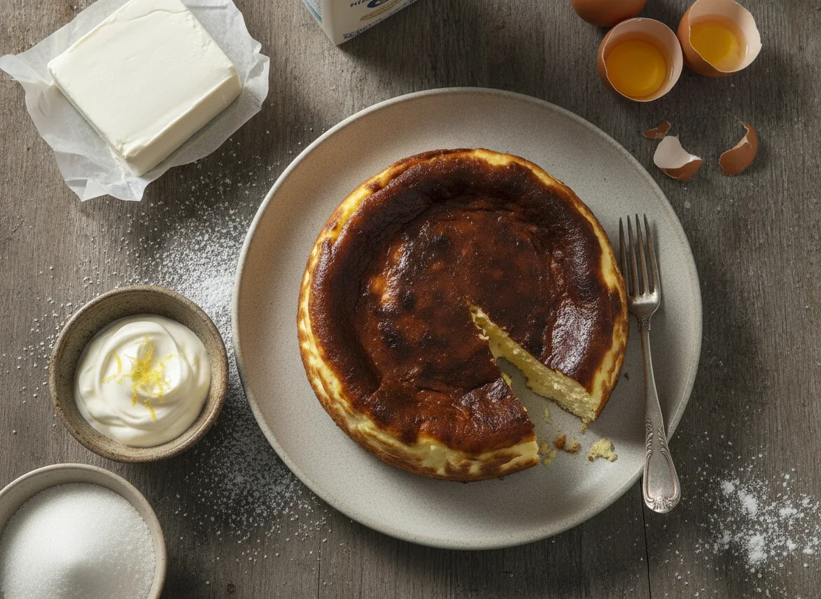 Tarta de queso La Viña photo