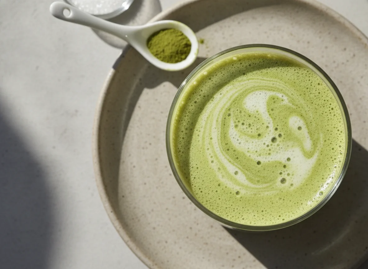 Té Matcha Latte photo