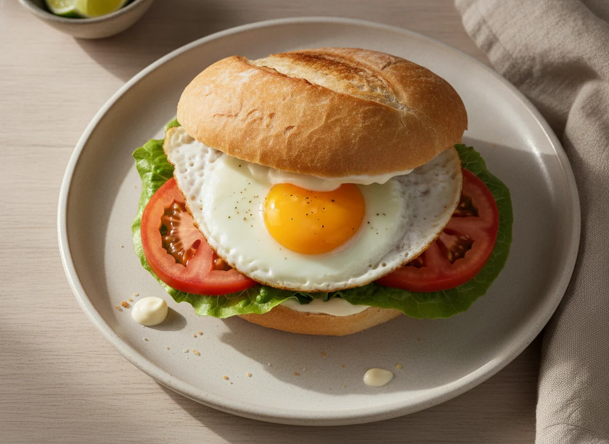 Torta de huevo con vegetales photo
