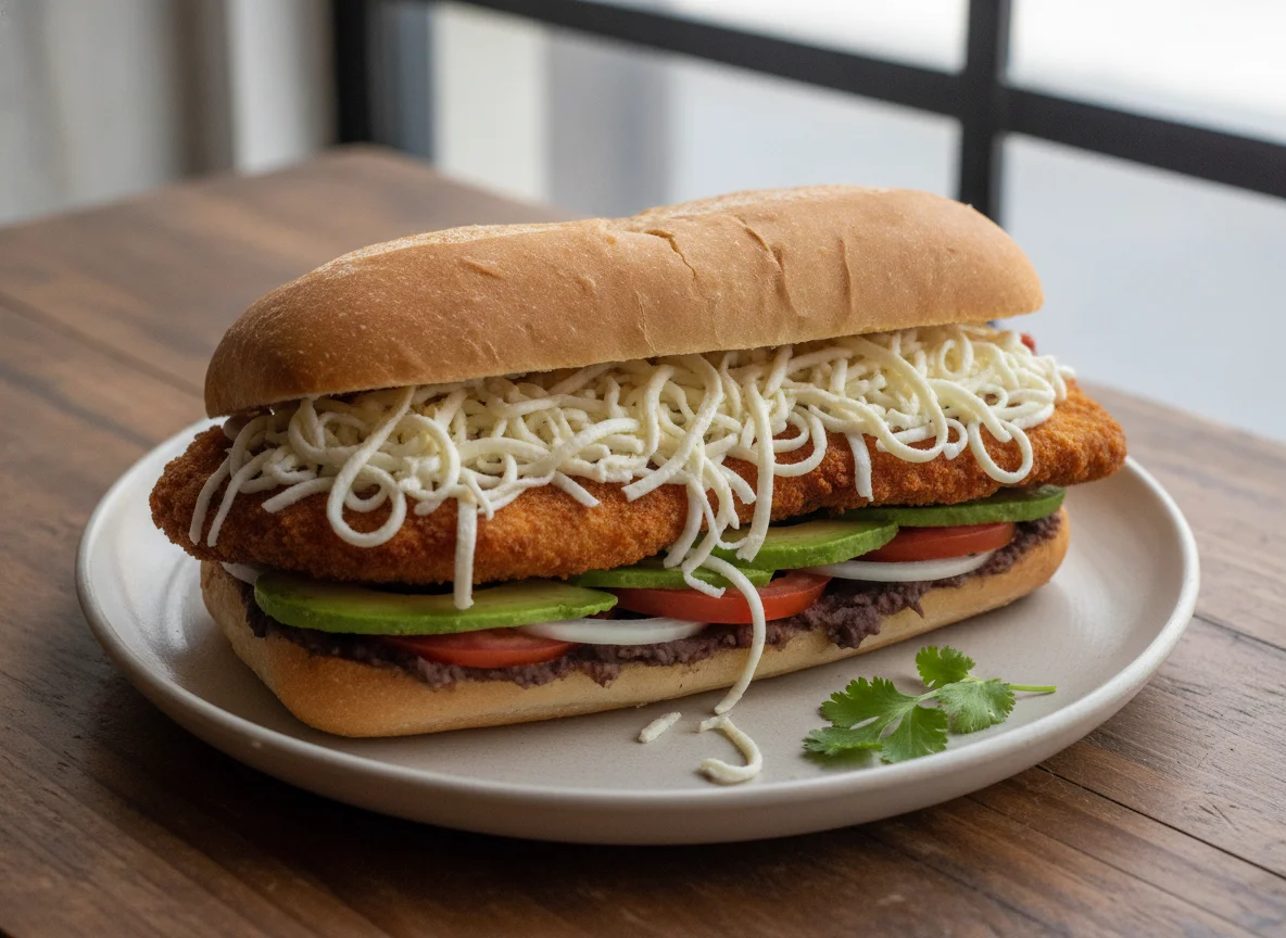 Torta de Milanesa de Pollo con Quesillo photo